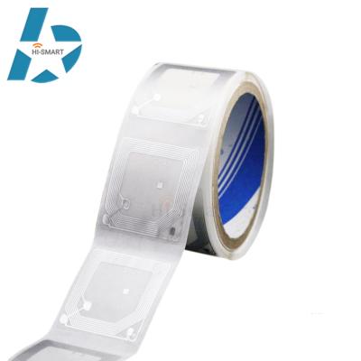 China 13.56mhz ISO14443A Passive MIFRE DESFre EV1 4K NFC Label Sticker Tag Printing for sale