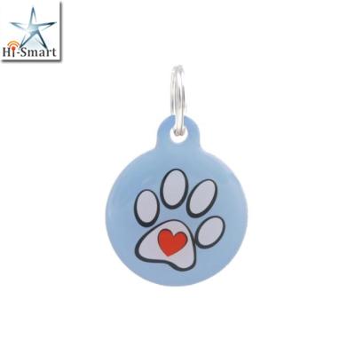 Cina rfid NFC finds pet dog tag funny collar anti-lost pet Epoxy tag in vendita