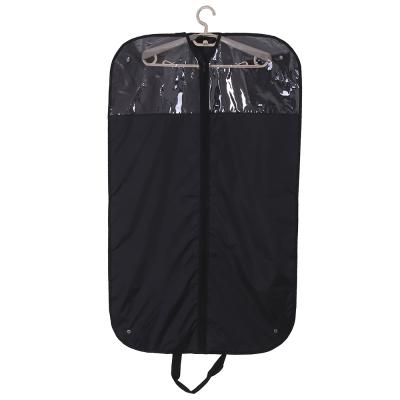 China Reusable Custom Plastic Garment Zipper Bag Garment Bag Water Proof Garment Bags for sale
