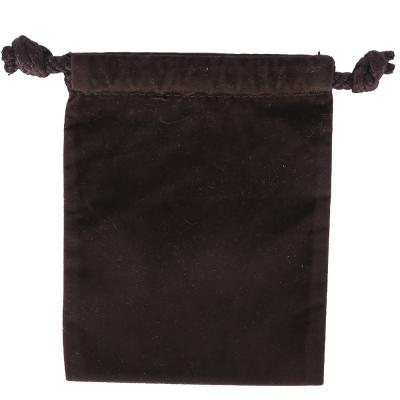 China Durable Cheap Custom Drawstring Bag Velvet Small Drawstring Pouch for sale