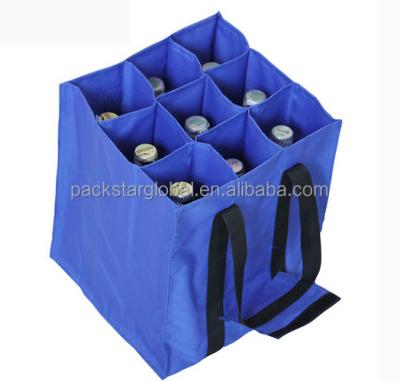 China Wine Bag Tote Red Wine Bottle Pouch Wedding Party Camping Bottle Carrier Shopping Package for sale