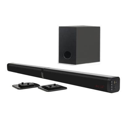 China 2.1Ch Wireless System Soundbar Stereo Soundbar Detachable Subwoofer (60 Watts and 39 inch) Inside, Strong Bass for sale