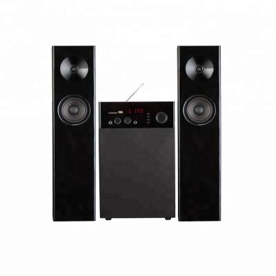 China Wooden 21 Multimedia Bluetooth Dancing Museeq Som Indoor Tower Speakers Home Theater Speaker System Wireless System for sale