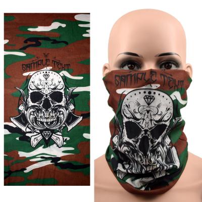 China Halloween Breathable CS Face Riding Camouflage New Camouflage Face Scarf Seamless Magic Head Bandana Hijab Sports Neck Tube Cuff Hijab Sunscreen Bib for sale