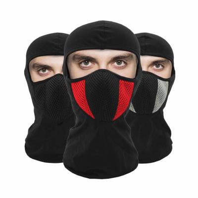 China breathable & Summer Outdoor Sports Waterproof Riding Windproof And Dustproof Motorcycle Headgear Ice Silk Sunscreen ED Headgear for sale