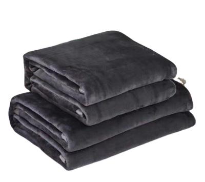 China PORTABLE High Quality Polyester Sofa Bed Flannel Throw Fleece Soft Warm Cozy Blanket For Winter for sale