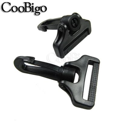 China Rotary Swivel Backpack Buckles Strap 38mm #FLC021-B Plastic Snap Hooks 1-1/2