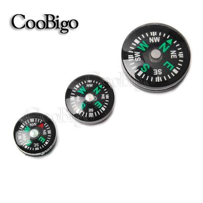 China Plastic Clear Liquid Filled Plastic Button Small Mini Compass For Survival Kit Hiking Camping Outdoor Sports #FLQ177-20/14/12 for sale