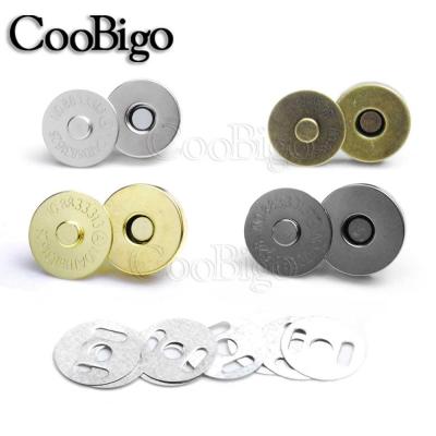 China Metal 4 Colors For Pick Magnetic Snaps Clasps Buttons For Handbag Bags #FLQ081 (Mix) for sale