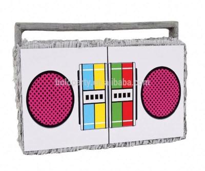 China All design or colors are available 2021 new designed radio pinata for kids, party pinata for sale