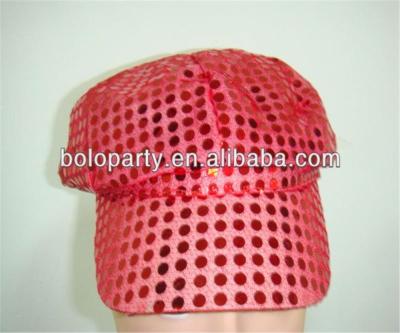 China Picture Red Shiny Sequins Party Hat Wholesales Best Party Supplies Service for sale