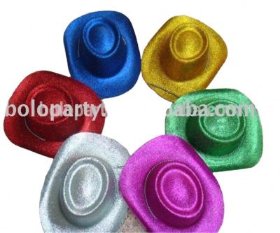 China Verified Glitter Cowboy Party Hat Best Seller Colorful Party Hats In USA for sale