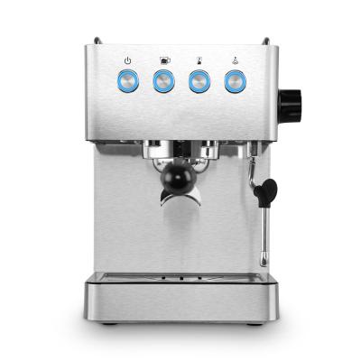 China Semi-automatic coffee machine Italian hotel use espresso cappuccino latte coffee maker pump pressure type JC-CM-023 for sale