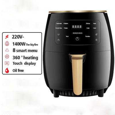 China Hotel 4.5L Household Air Fryer Oven No Oil Large Capacity Smart Touch Screen Electric Fryer Fry Machine JC-AF-013 for sale