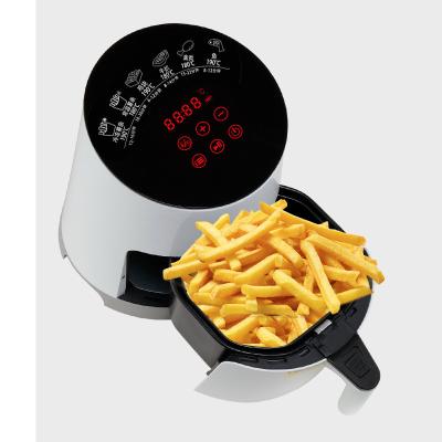 China No Oil And Low Fat Smart Household Chips Chicken Fryer Multifunction 4.5L Digital Touch Screen Oil Free Electric Air Fryer JC-AF-019 for sale