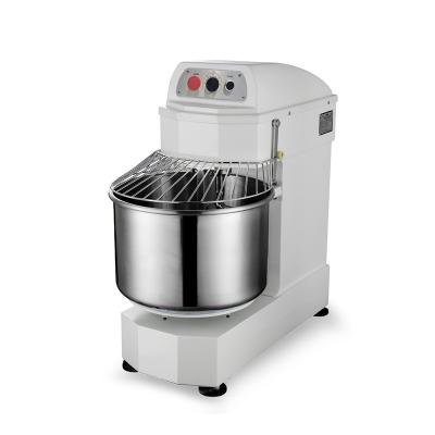 China Beverage factory direct sale price new design white color 30L spiral dough mixer machine for sale