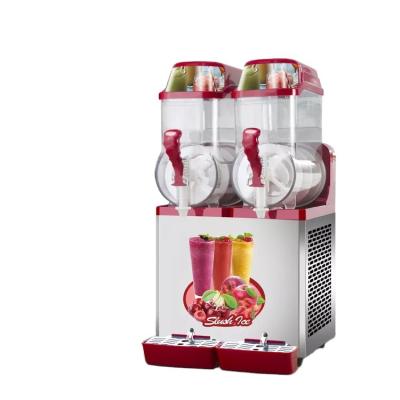 China Hotels Cheap Soggy Ice Machine Commercial Slush Machine 15L Each Bowl for Beer, Juice, Ice Cream, Smoothie for sale