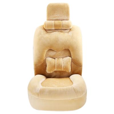 China Brief & Single Color Promotional Prices Waterproof Car Seat Cover for sale