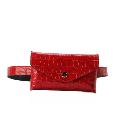 China ENGLAND STYLE England style red fashion waist bag with wonderful finish for all-range people for sale