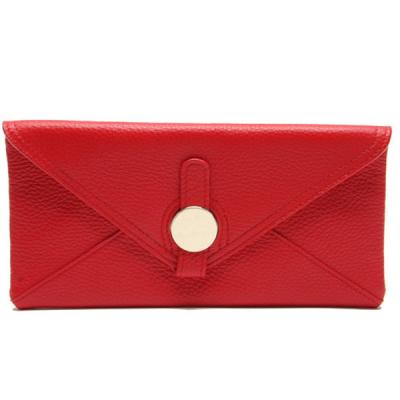 China Top Fashion Red Clutch Handbag Purse Wrap Design Ladies Clutches for sale