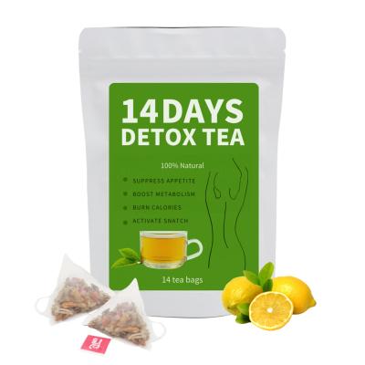 China Take 1  teabag everyday OEM organic Fat Burn slimming tea beauty and detox for sale