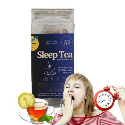 China Bagged Tea Sleep Stress Tea Tonic Calm Down and Relax Before Bed sleep aid Tea for sale