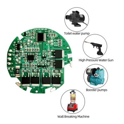 China Motor drive board 12V Brushless Booster Pump Motor Controller Self-Priming PCBA Control Board Programmable Development Genre Motor Driver Modules for sale