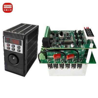 China Industrial Single-Phase 220V 750W Micro Motor Speed Controller Inverter with PCBA for Universal water Pump Fan electrical machinery for sale