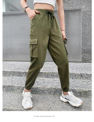 China Spring/summer 2022 new Korean version of the FB pants children's casual loose radish toe jumpsuits women's anti-pilling pants slim sports pants for sale