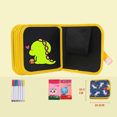 China Notepads Drop Shipping Reusable Erasable Doodle Books Writing Drawing Book Kids Vendors Travel Preschool Art Toy Painting Set for sale