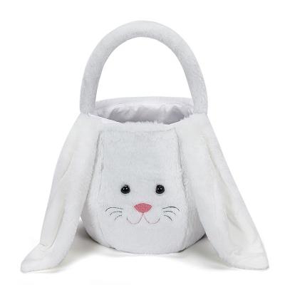 China 2022 Cute Hot Plush Bunny Long Ears Easter Furry Fuzzy Long Ears Easter Bag Sneakers From Sale for sale