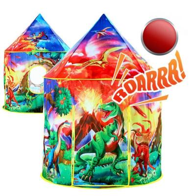 China Easy Foldable Kids Play Tent Dinosaur Portable Outdoor Indoor Cartoon Animal Kids Play Tent Kids Play Tents for sale