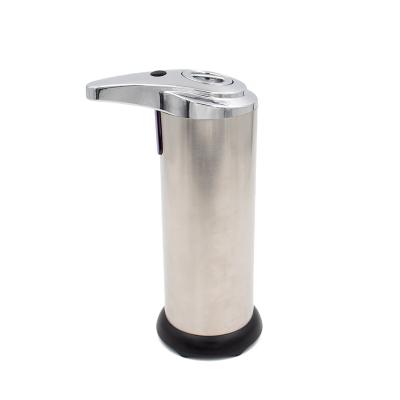 China 304 Automatic Foam Soap Dispenser Supermarket Hospital School Mall Use Stainless Steel Alcohol Hand Sanitizer Dispenser for sale