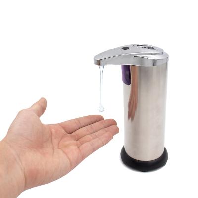 China Automatic Liquid Soap Dispenser 304 Liquid Smart Motion Sensor Foam Soap Dispenser Stainless Steel School Touchless Foam Dispensers for sale