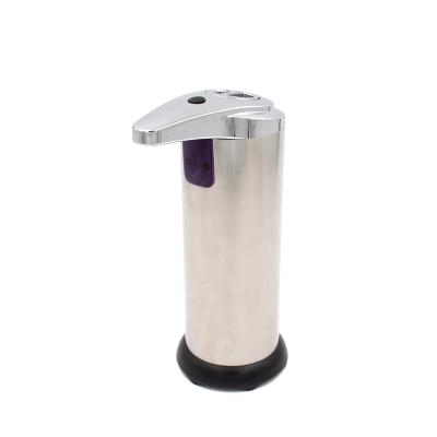 China Portable Useful High Quality Touchless Automatic Foam Soap Dispenser 304 240ml Stainless Steel Motion Sensor Liquid Soap Dispenser for sale