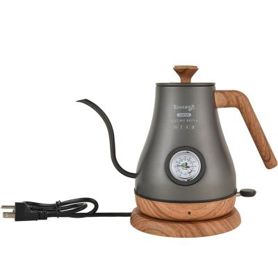 China WITH LID Gooseneck Electric Kettle Super-Fast Boiling Hot Water Kettle Stainless Steel for Pour-over Coffee and Tea Kettle for sale