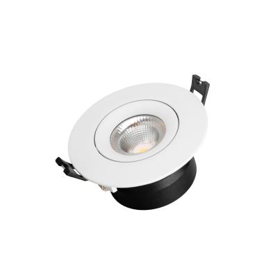 China Ultra Thin Smart Dimmable Downlight 10W Dimmable Downlight Recessed Ceiling Spotlight COB LED Downlight for sale