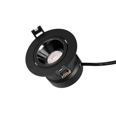 China 8W Ultra Anti Glare Recessed Downlight Downlight Recessed Ceiling Spotlight COB LED Downlight for sale