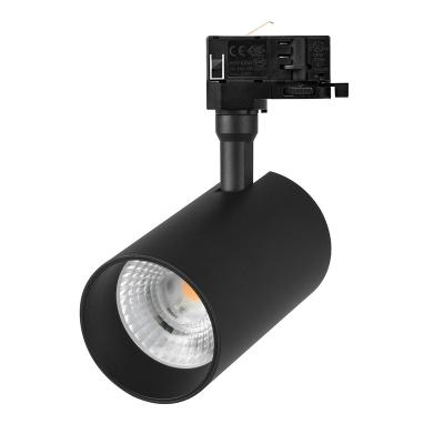 China 32W Track Light System Ultra Anti Glare Smart Dimmable COB Led Track Light for sale