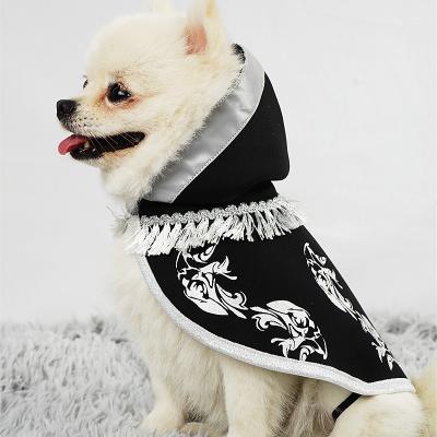 China 2021 New Halloween Pet Cloak Creative Dog Cat Clothes Hot Christmas Dog Costume Viable Cloak Coat for sale