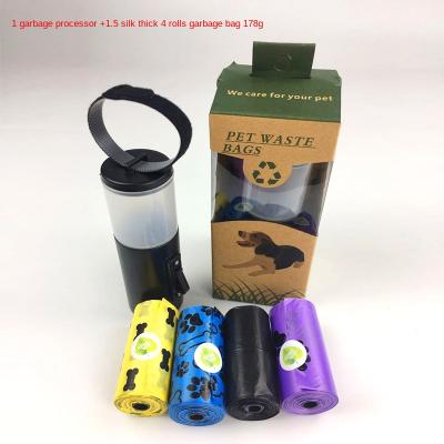 China Viable Wholesale Biodegradable Poop Bag Novelty Leash Clip Dispenser Dog Poop Bag for sale