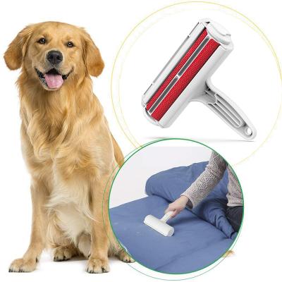 China Hot Sale Viable Hot Dog Hair Brush Cleaner For Dog Hair Remover Roller Fiber Pet Supplies Dog Brush for sale