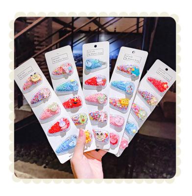 China 2020 Cute Colorful Girls Hair Accessories Sweet Candy Fashion Hair Clips For Girls Cute Hairpins for sale