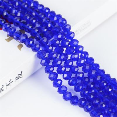 China Wholesales Environmental Friendly Crystal Beads Glass Beads 6mm Roudelle Beads for sale