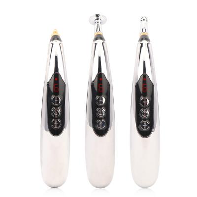 China Full Body Massager Pen Tool Muscle Stimulator Filling Health Care Energy Massage Pen Laser Massage Pen Meridian Acupuncture USB Energy Meridian Pen for sale