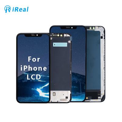 China Original Original Broken Screen Fog Fix Phone Cof Core Glass With Steel Plate Digit Converter Assembly Replacement For iPhone X Xr Xs Max for sale