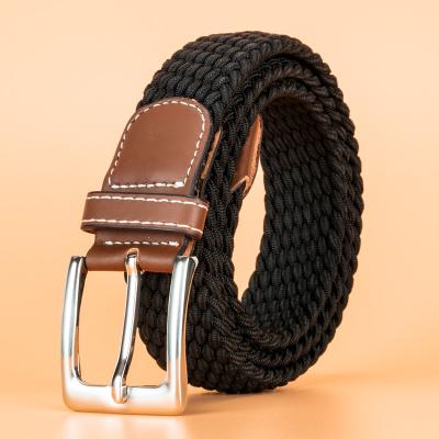 China Hreamky Silk Leisure Belt 100-190cm 31-75inch Men's And Women's Convenient Elastic Woven Belt Outdoor Support Belt for sale