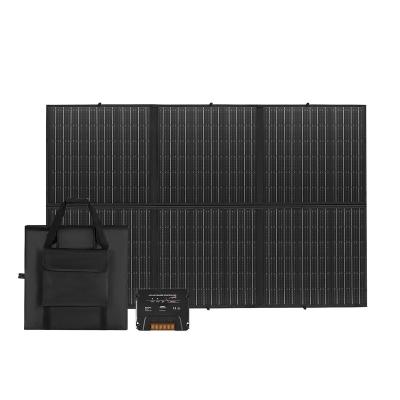 China Portable Solar Panel 300W 12V/18V Outdoor Camping Portable Folding Solar Panel Blanket RZ300MS - B for sale