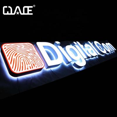 China Interior And Exterior Decoration Costom Business Led Channel Letters Front And Backlit Acrylic Letter for sale