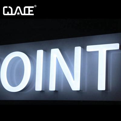 China 2020 most popular custom indoor and outdoor decoration custom colorful acrylic logo sign neon led advertising box for shop decoration for sale